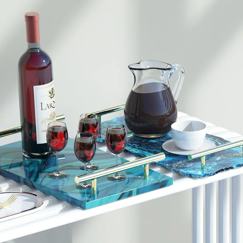 Bandeja de resina epóxi molde  - Resin Art Price avaliação e preço