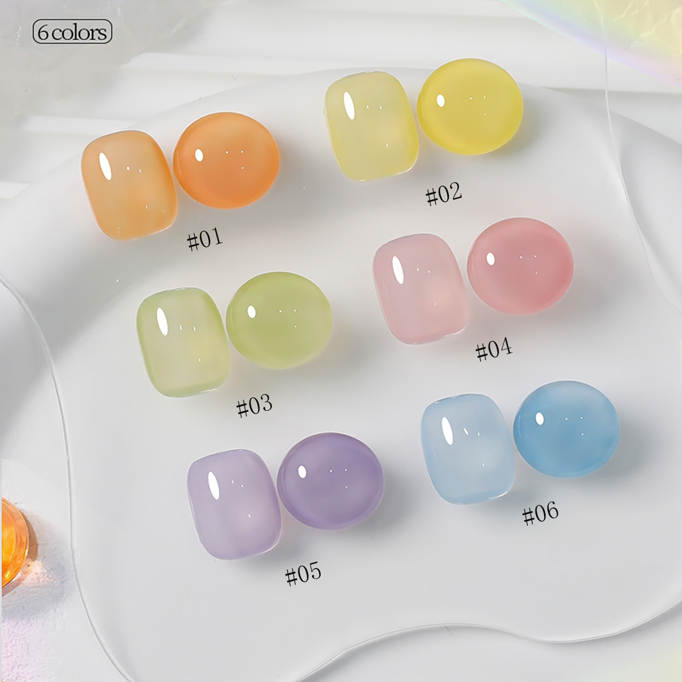 1-6 peças PSK Novo Esmalte em  - Resin Art Price avaliação e preço