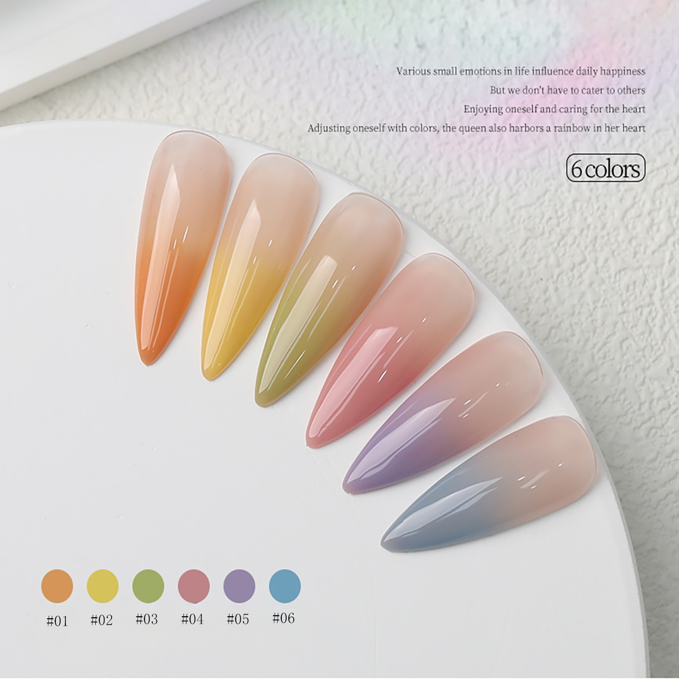 1-6 peças PSK Novo Esmalte em  - Resin Art Price avaliação e preço