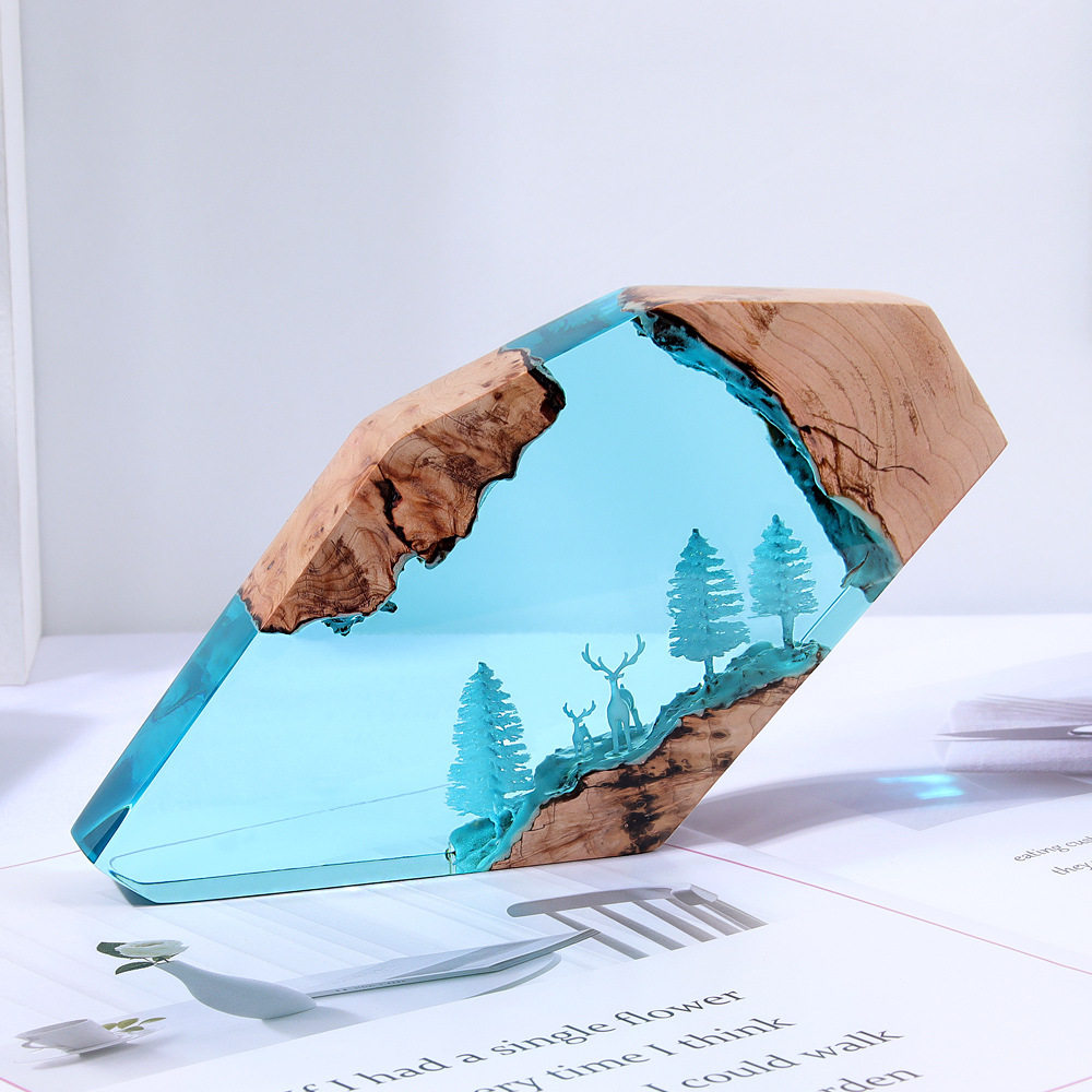 Arte de Mesa Fada da Floresta  - Resin Art And Craft avaliação e preço