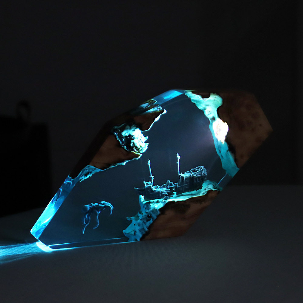 Arte de Mesa Fada da Floresta  - Resin Art And Craft avaliação e preço
