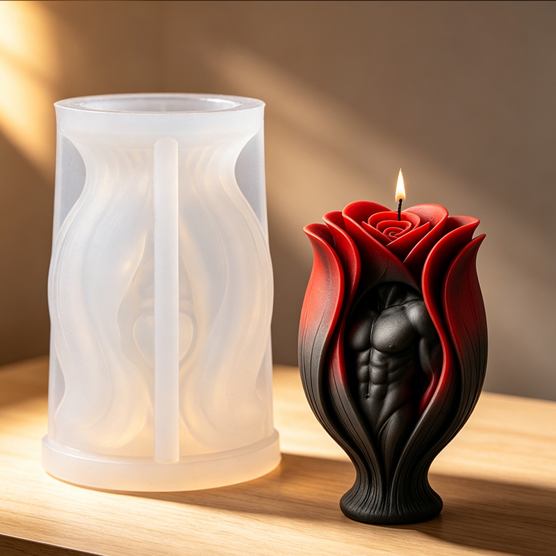 Molde de Silicone para Vela em - Resin Art Furniture avaliação e preço