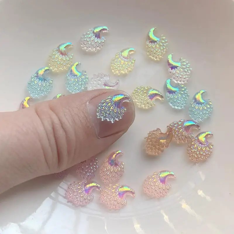 50 pçs/lote 8*12mm acessórios  - Resin Art Earrings Design avaliação e preço