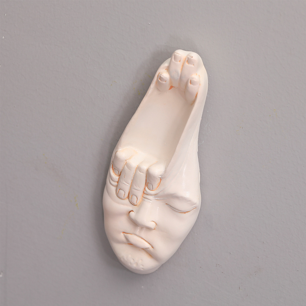 Criativo Abstrato Dedo Face Ar - Background Resin Art avaliação e preço