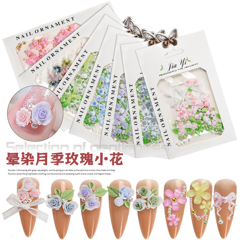 Decoração de Unhas 3D com Mini - Resin Art Rose Petals avaliação e preço